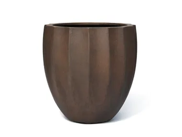 STAR RUSTY LITE - Fiber Clay garden pot by PAOLELLI GARDEN - view 2
